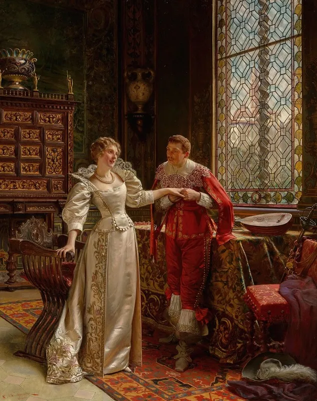 La Demande En Mariage 2 Wall Art by Charles Soulacroix - High-Resolution Digital Print