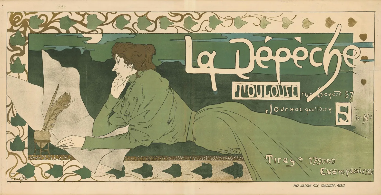 La Depeche 2 Wall Art by Foäche - High-Resolution Digital Print