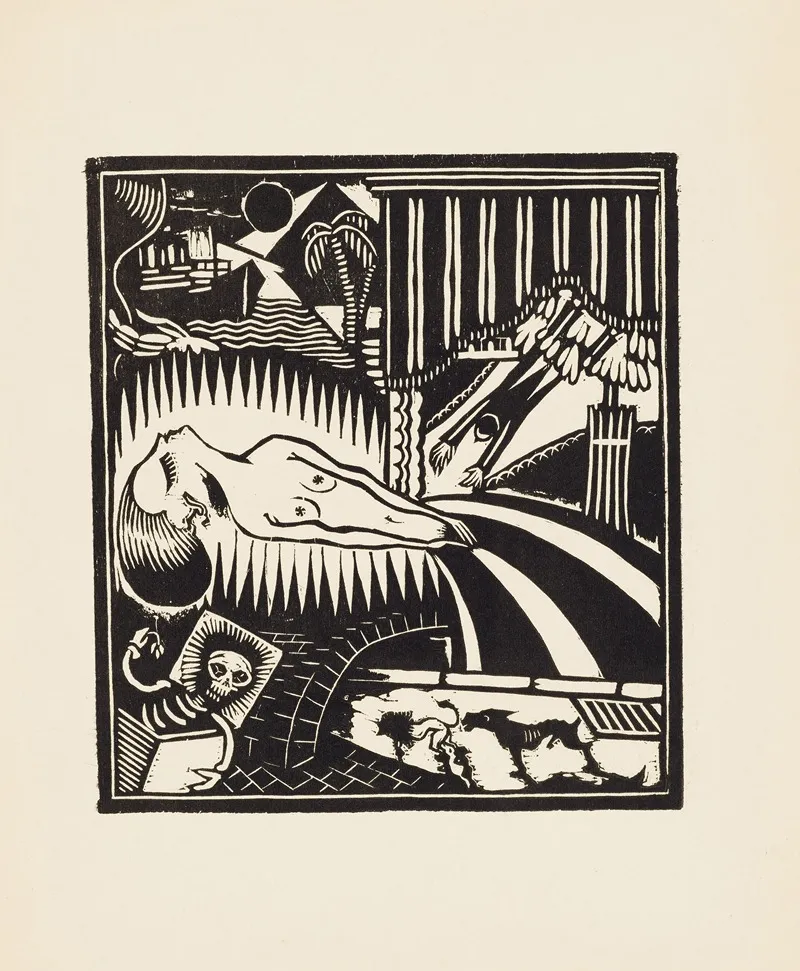 La Dormeuse Pl 5 Wall Art by Henri Van Straten - High-Resolution Digital Print