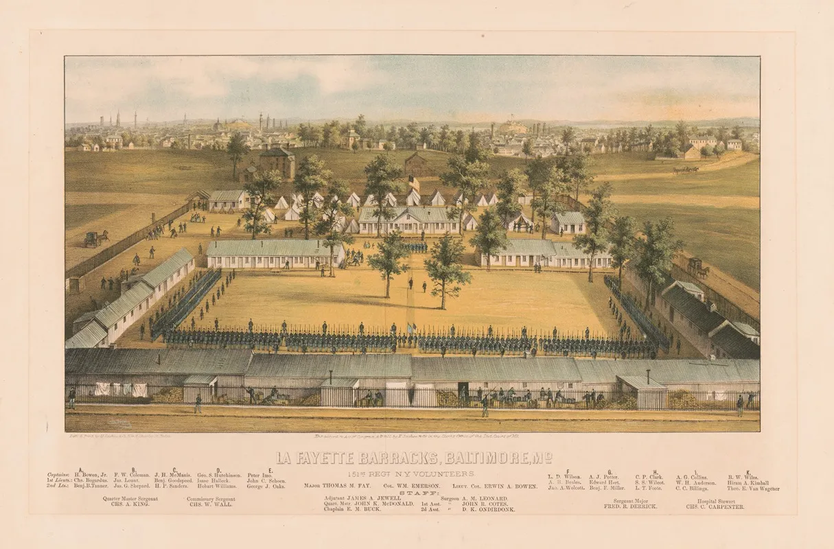 La Fayette Barracks Baltimore Md