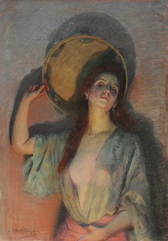 La Femme Au Tambour De Basque