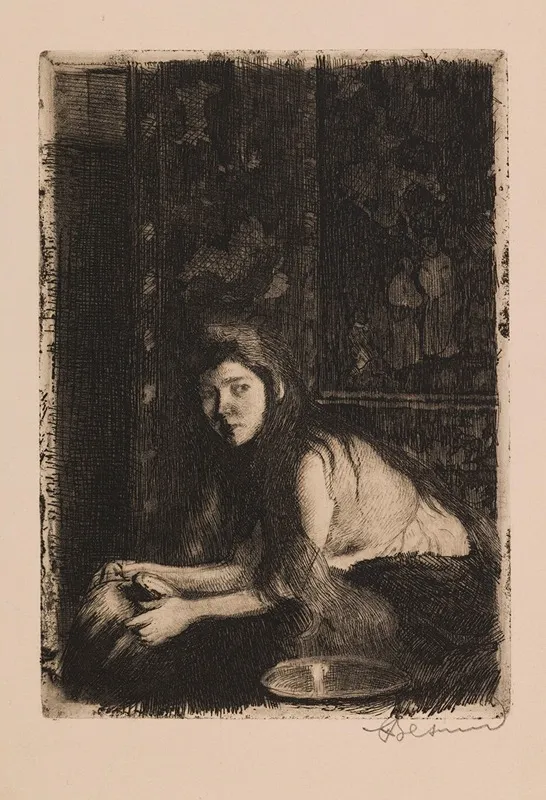 La Femme Au Vase
