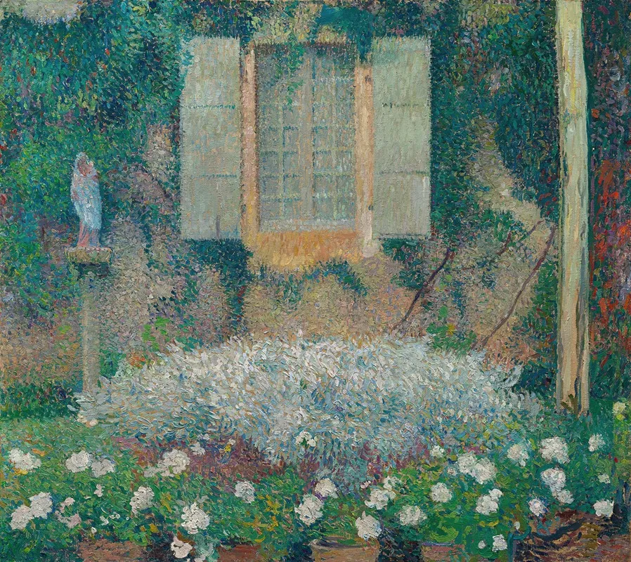 La Fenetre De La Cuisine Sur Le Jardin A Marquayrol Wall Art by Henri Martin - High-Resolution Digital Print