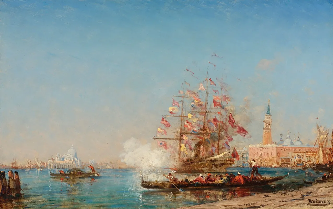 La Fete De Lassomption A Venise Le Coup De Canon