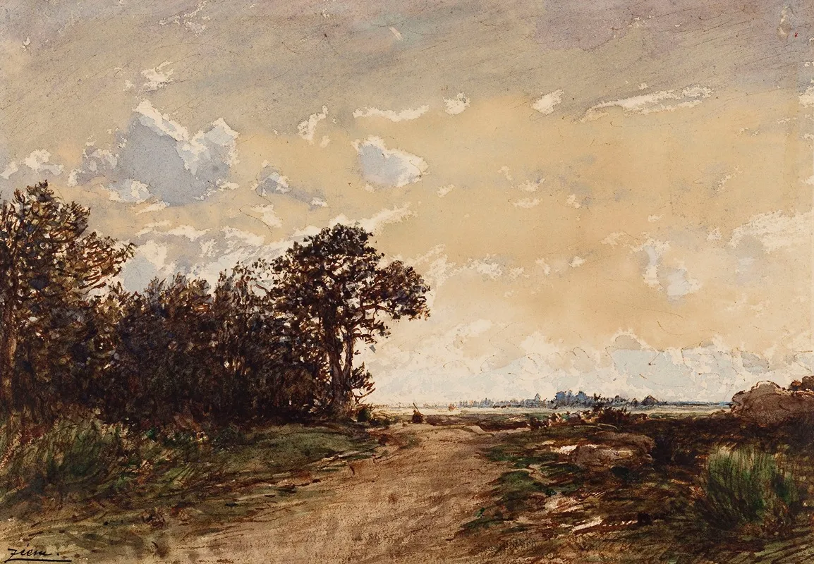 La Foret De Fontainebleau Aux Environs De Barbizon