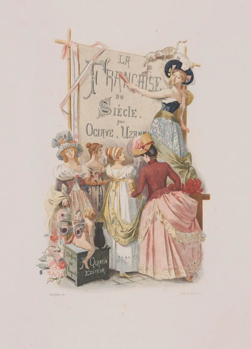 La Francaise Du Siecle Octavea Uzannea