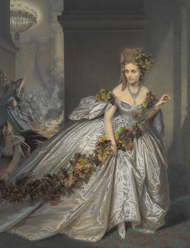 La Frayeur Wall Art by Pierre-Louis Pierson - High-Resolution Digital Print