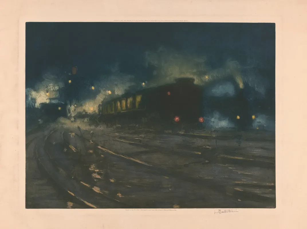La Gare 3 Wall Art by Stiefbold &amp; Co - High-Resolution Digital Print