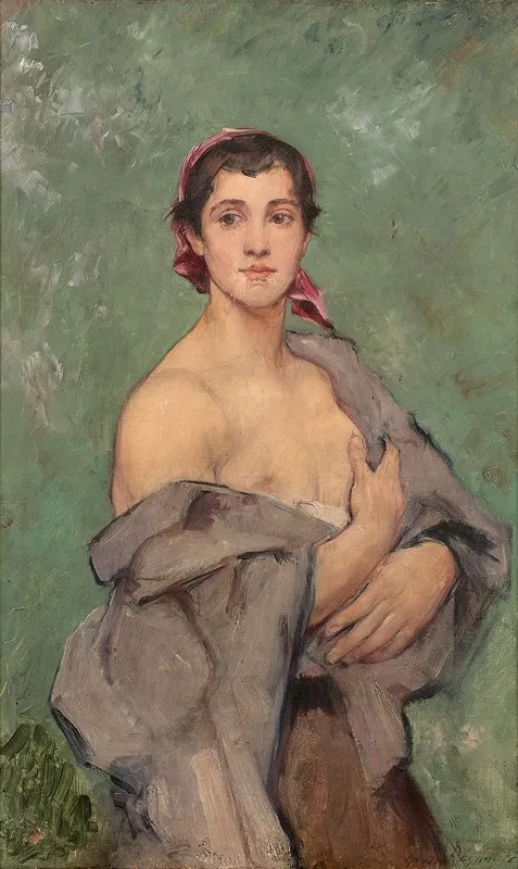 La Gitane 2 Wall Art by Henri Regnault - High-Resolution Digital Print