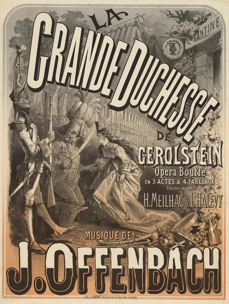 La Grande Duchesse De Gerolstein Opera Bouffe Musique De J Offenbach 2