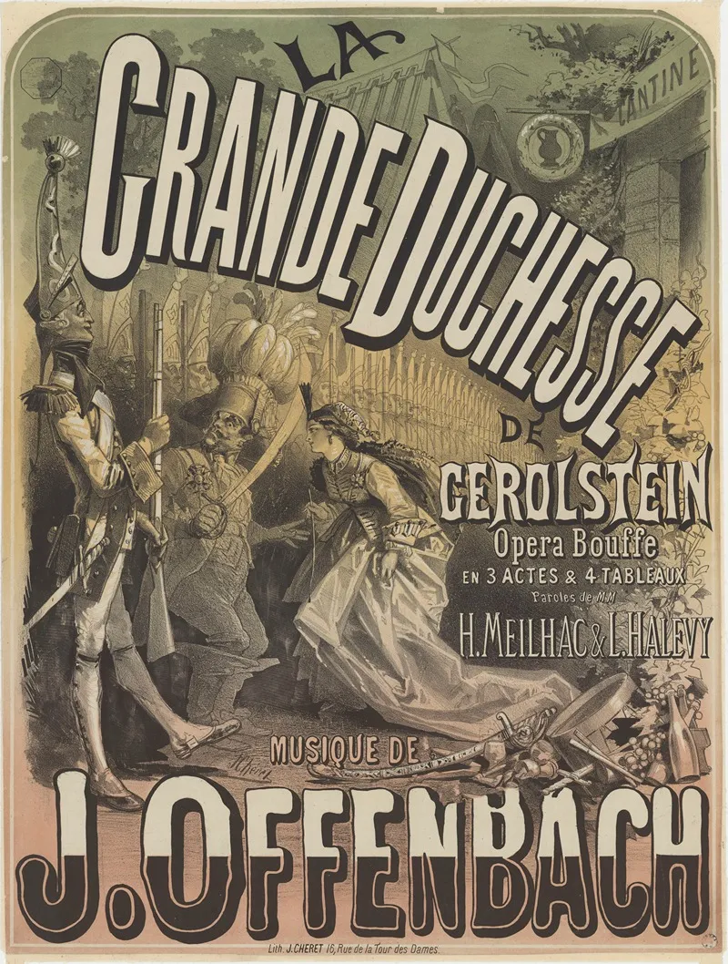La Grande Duchesse De Gerolstein Opera Bouffe Musique De J Offenbach