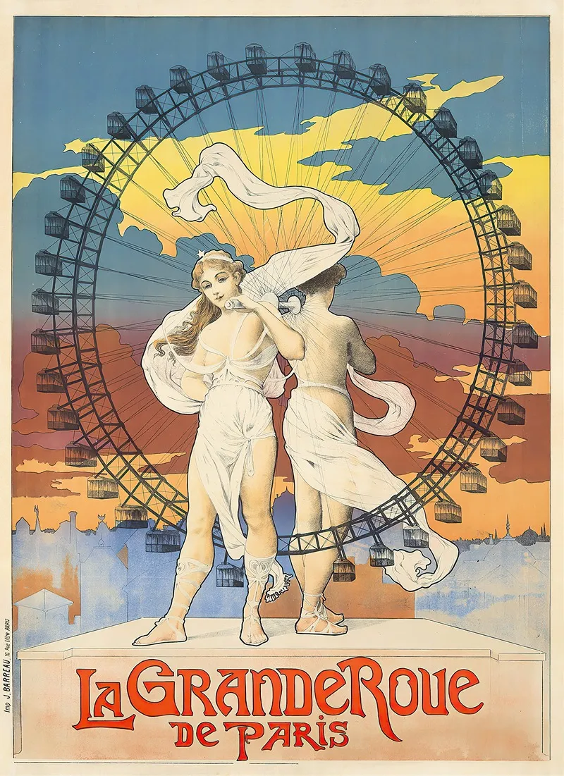 La Grande Roue Wall Art by Anonymous - High-Resolution Digital Print
