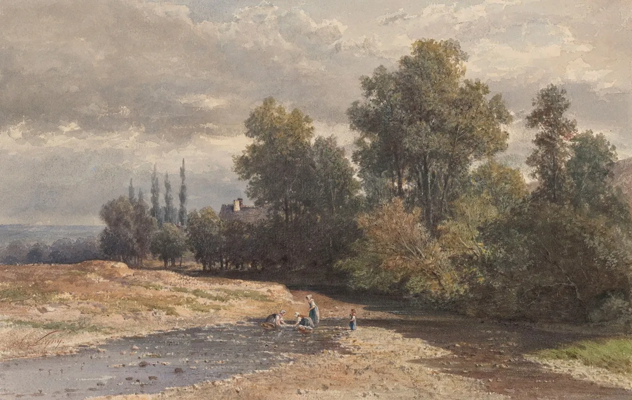La Hulpe Wall Art by Charles Ligny - High-Resolution Digital Print