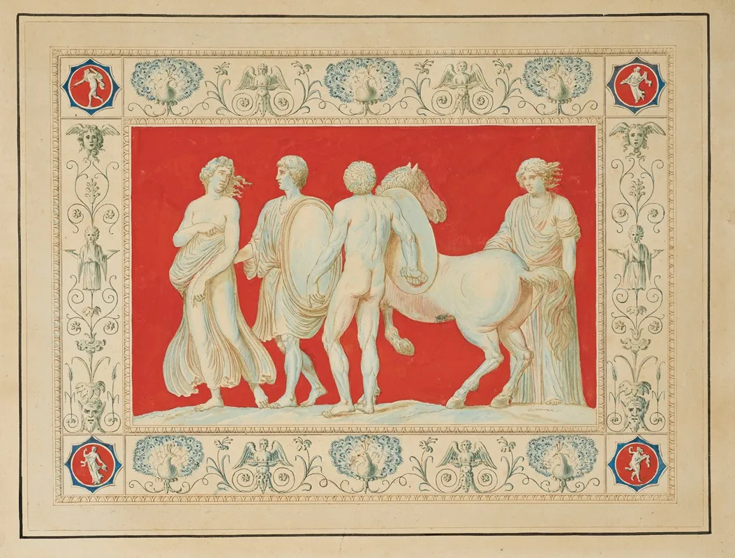 La Jeunesse Et Leducation De Dionysus 2 Wall Art by Marco Carloni - High-Resolution Digital Print