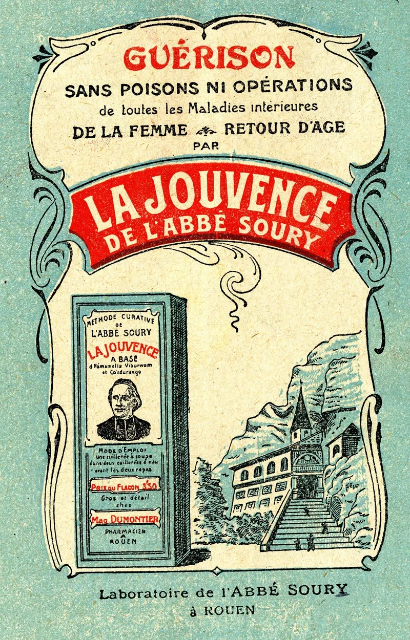 La Jouvence De Labbe Soury Wall Art by Laboratoire de l'abbé Soury - High-Resolution Digital Print