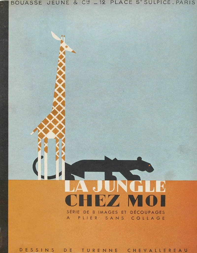 La Jungle Chez Moi Pl 01 Wall Art by Turenne Chevallereau - High-Resolution Digital Print