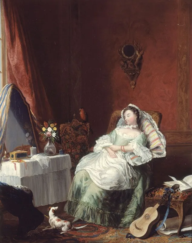 La Liseuse Endormie