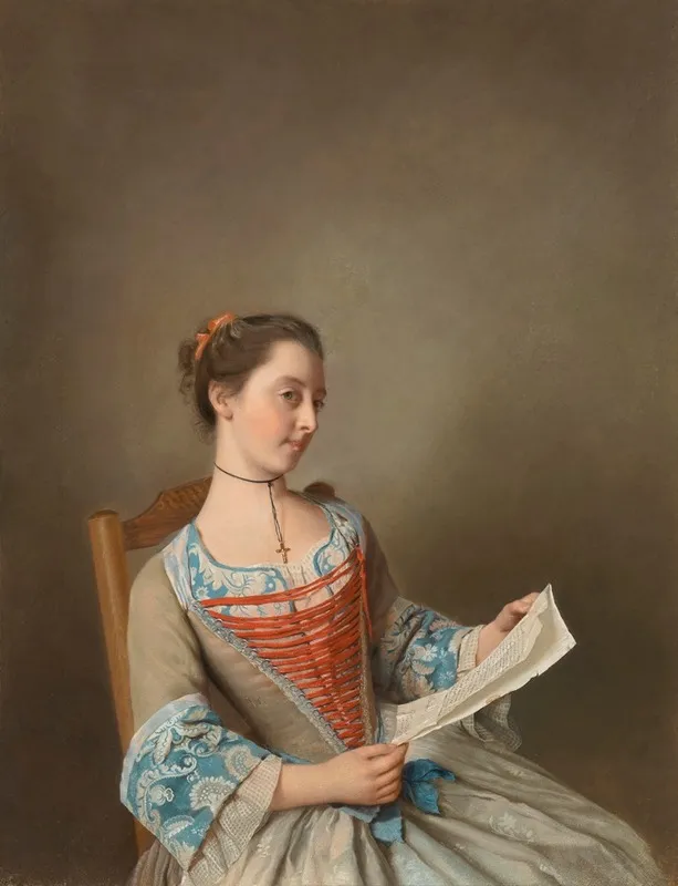 La Liseuse Portrait Of Susanna Lewis Seated