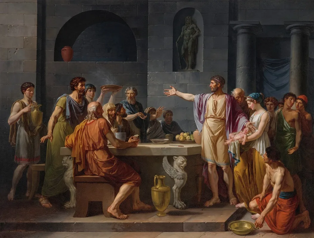La Magnanimite De Lycurgue The Magnanimity Of Lycurgus
