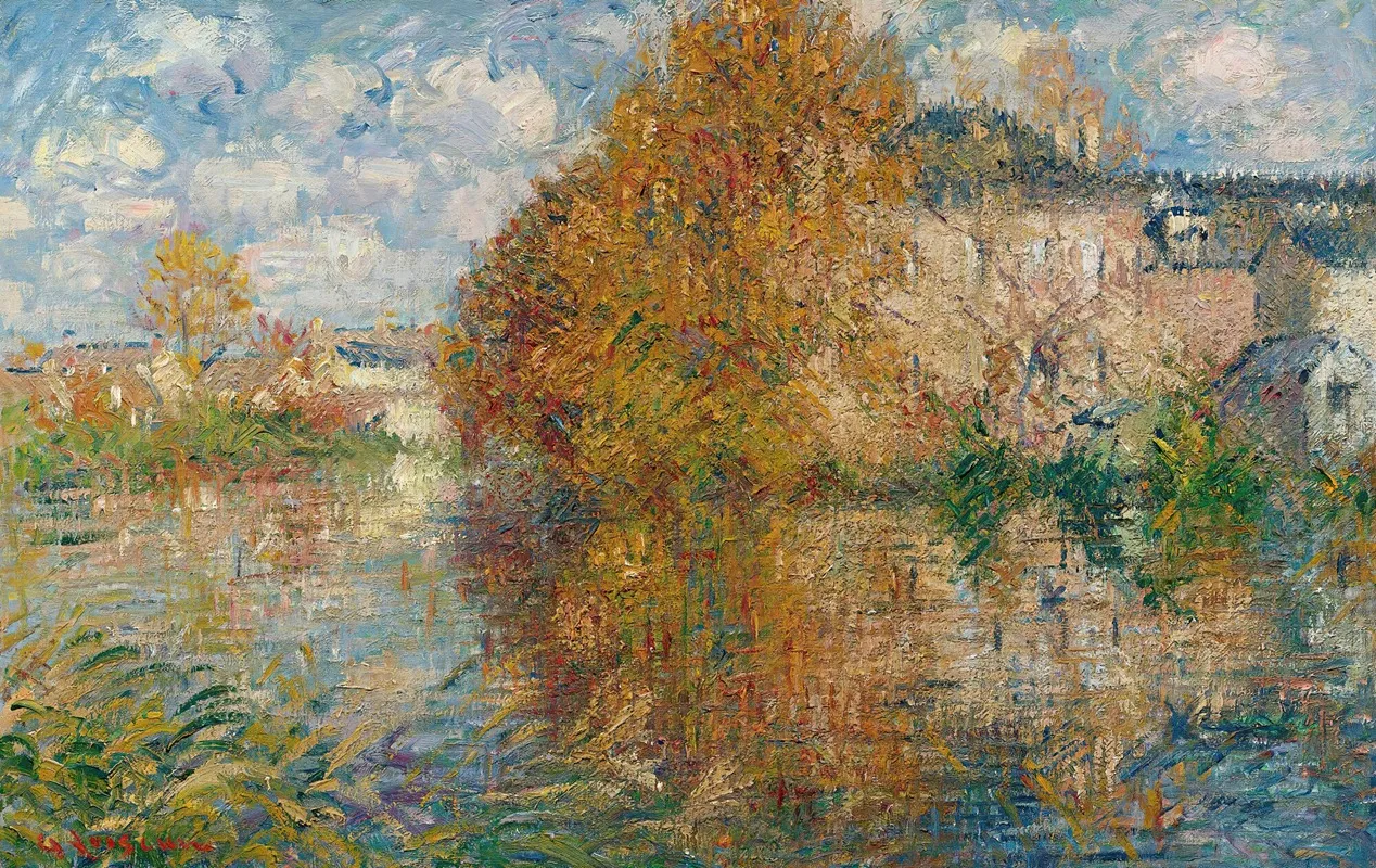 La Maison Cauchois Bords De Leure Automne