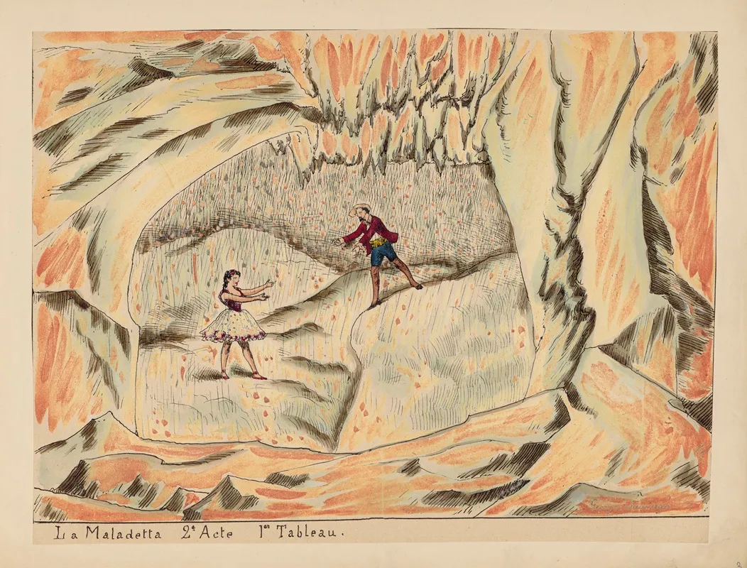 La Maladetta 2 Wall Art by Georges Sauvage - High-Resolution Digital Print