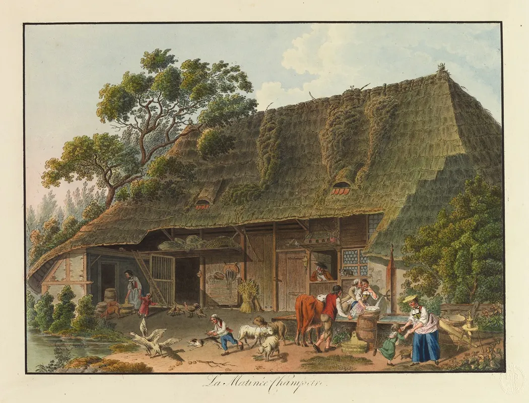 La Matinee Champetre Wall Art by Karl Ludwig Zehender - High-Resolution Digital Print