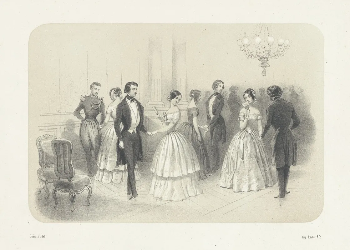 La Mazourka Selections 2 Wall Art by Eugène Charles François Guérard - High-Resolution Digital Print