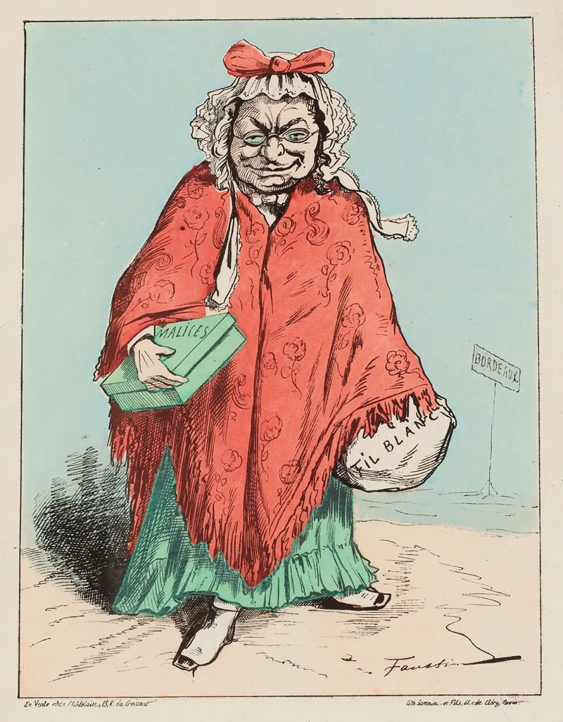 La Mere Thiers Par Faustin Enfin Ca Y Est Cte Pauvre Fille De Republique Jy Ai Trouve Un Bien Brave Homme Le C