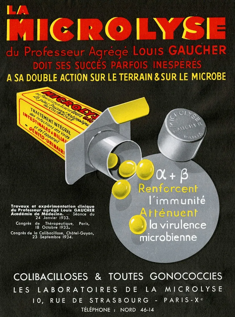 La Microlyse Wall Art by Laboratoire de la Microlyse - High-Resolution Digital Print