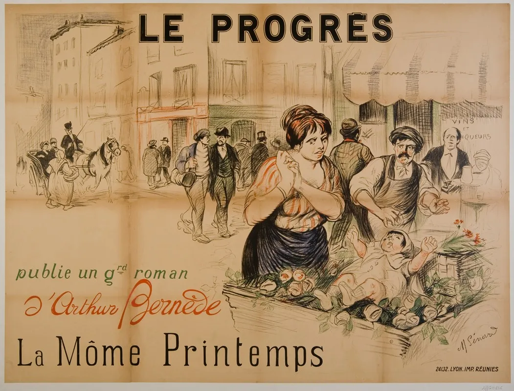 La Mome Printemps by M. Sénard - High-Resolution Digital Print