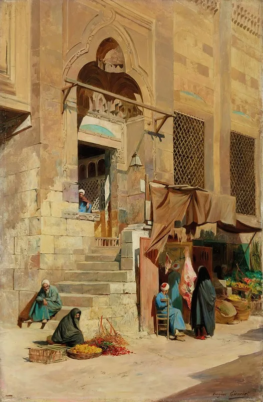 La Mosquee Del Azar Au Caire