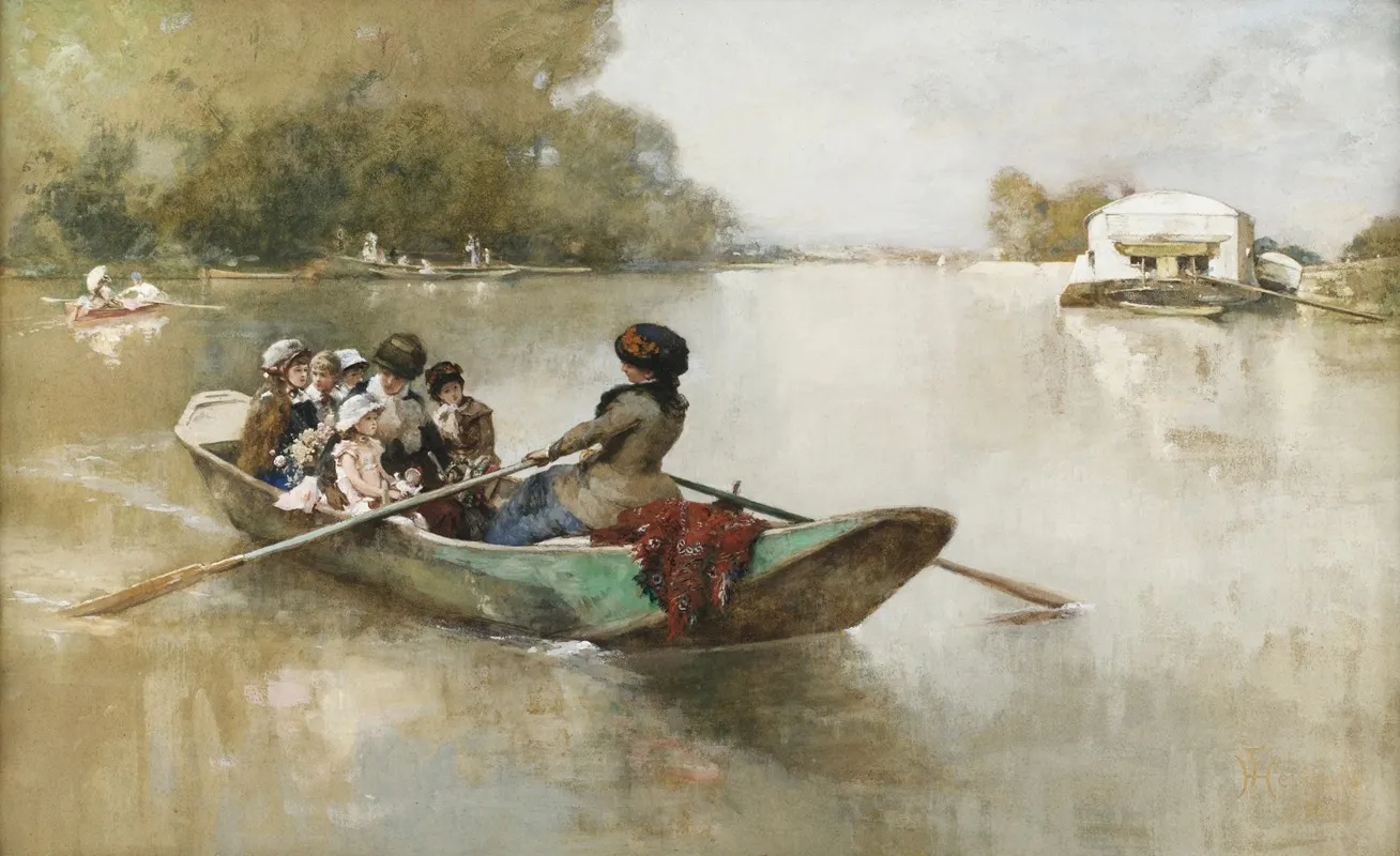 La Partie De Bateau