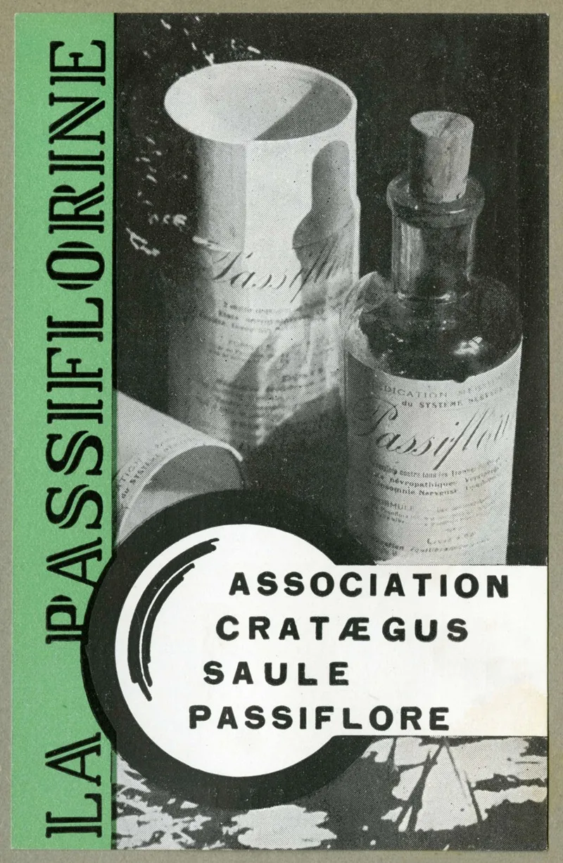 La Passiflorine 4 Wall Art by Laboratoires G. Reaubourg - High-Resolution Digital Print