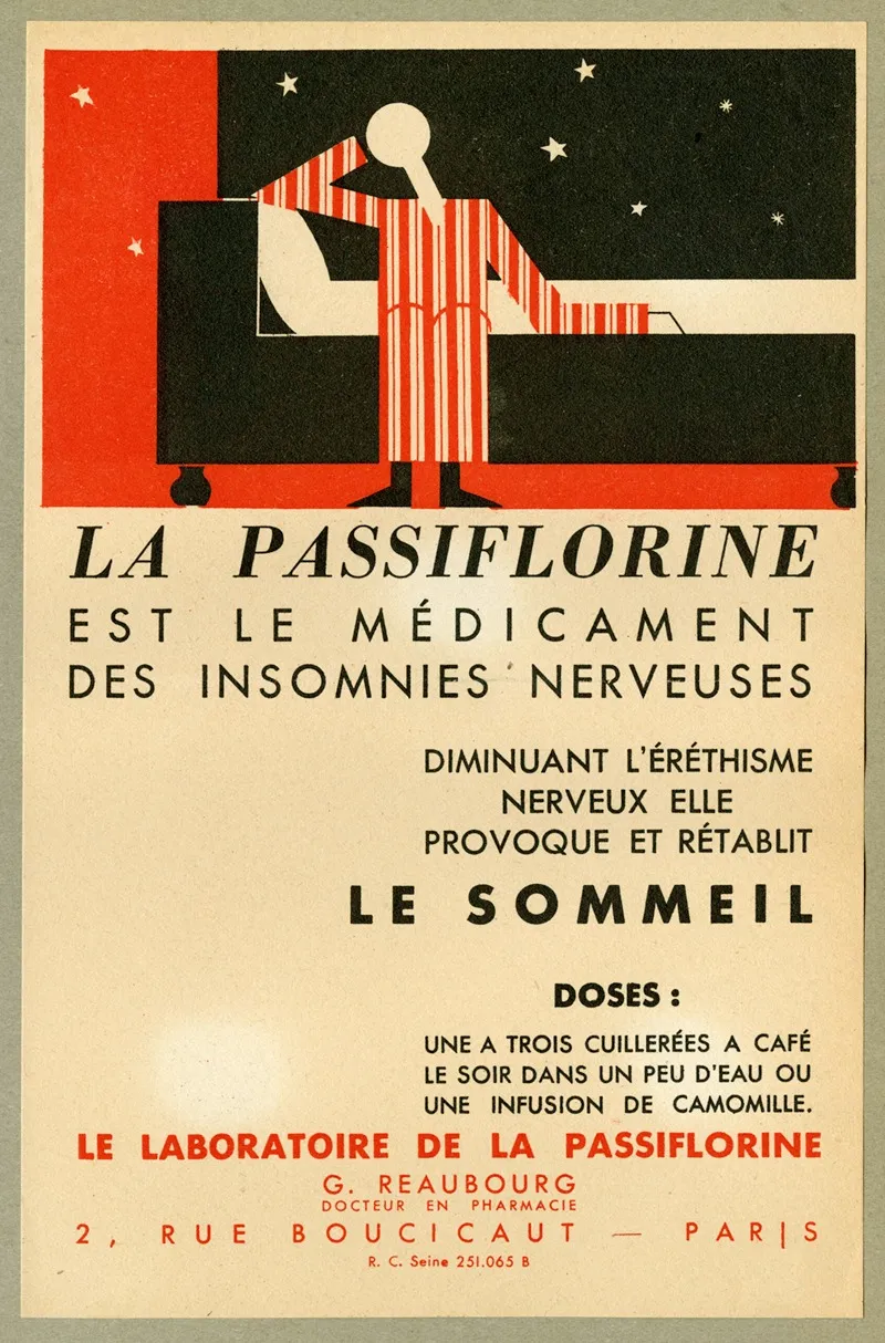 La Passiflorine Wall Art by Laboratoires de la Passiflorine - High-Resolution Digital Print