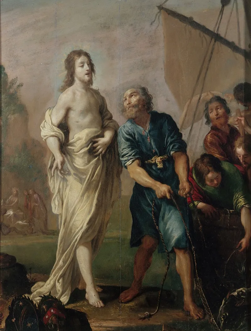 La Peche Miraculeuse Ou La Vocation De Saint Pierre Petit May De Notre Dame