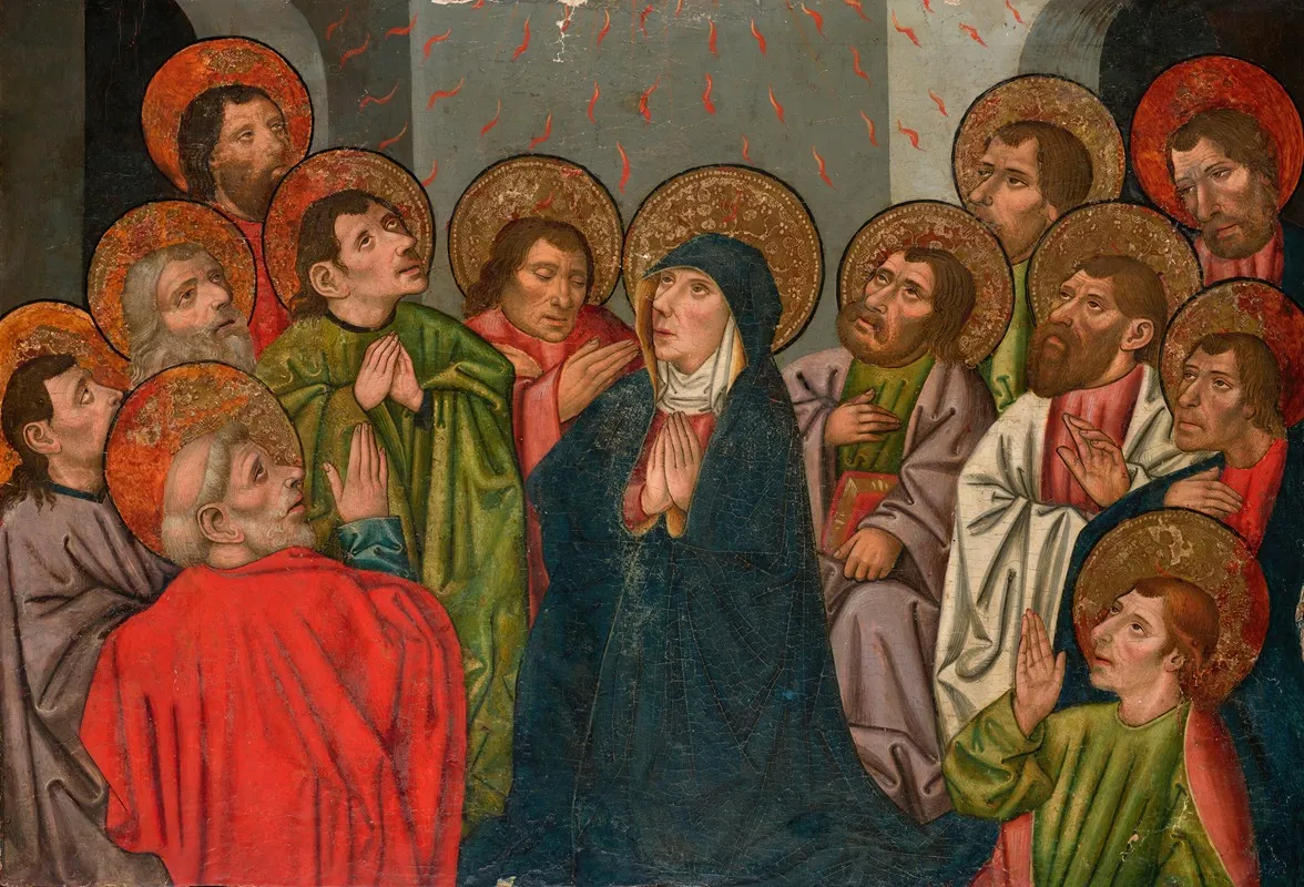 La Pentecote 2 Wall Art by Juan de la Abadía - High-Resolution Digital Print