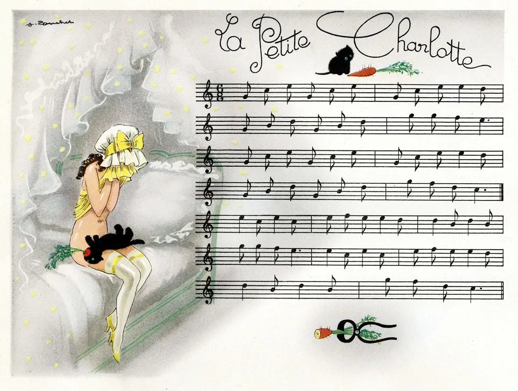 La Petite Charlotte Wall Art by Jacques Touchet - High-Resolution Digital Print