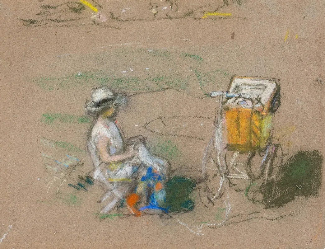 La Petite Fille Au Landeau