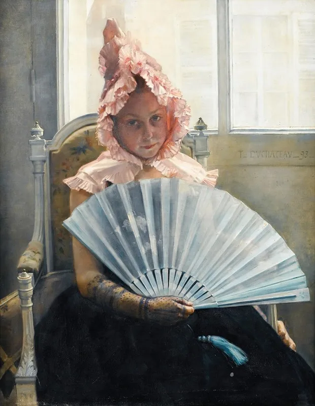 La Petite Soeur Wall Art by Marie-Thérèse Duchâteau - High-Resolution Digital Print