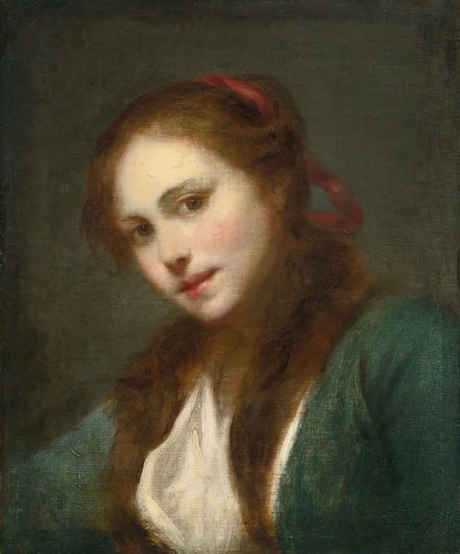 La Polonaise A Polish Beauty Wall Art by Jean-Baptiste Greuze - High-Resolution Digital Print