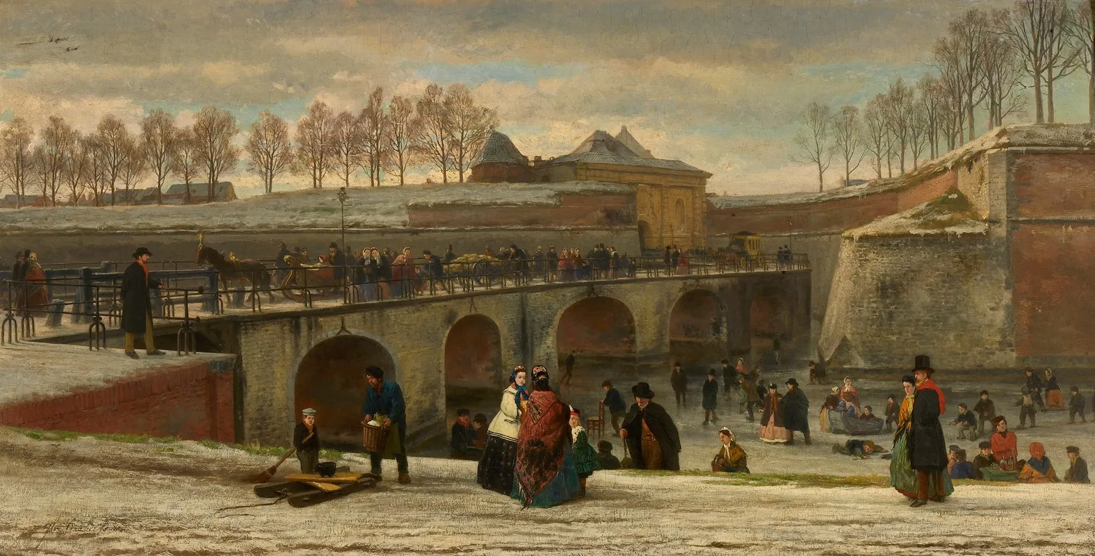 La Porte De Borgerhout Wall Art by Florent Crabeels - High-Resolution Digital Print