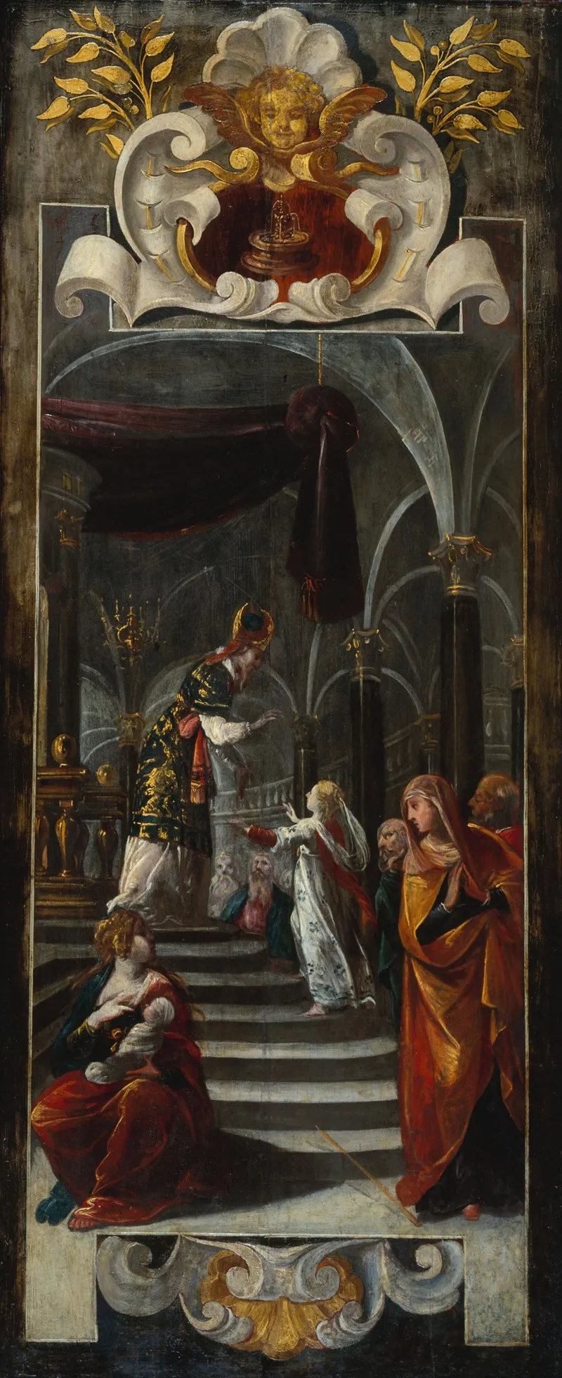 La Presentation Au Temple 3 Wall Art by Jean de Saint-Igny - High-Resolution Digital Print