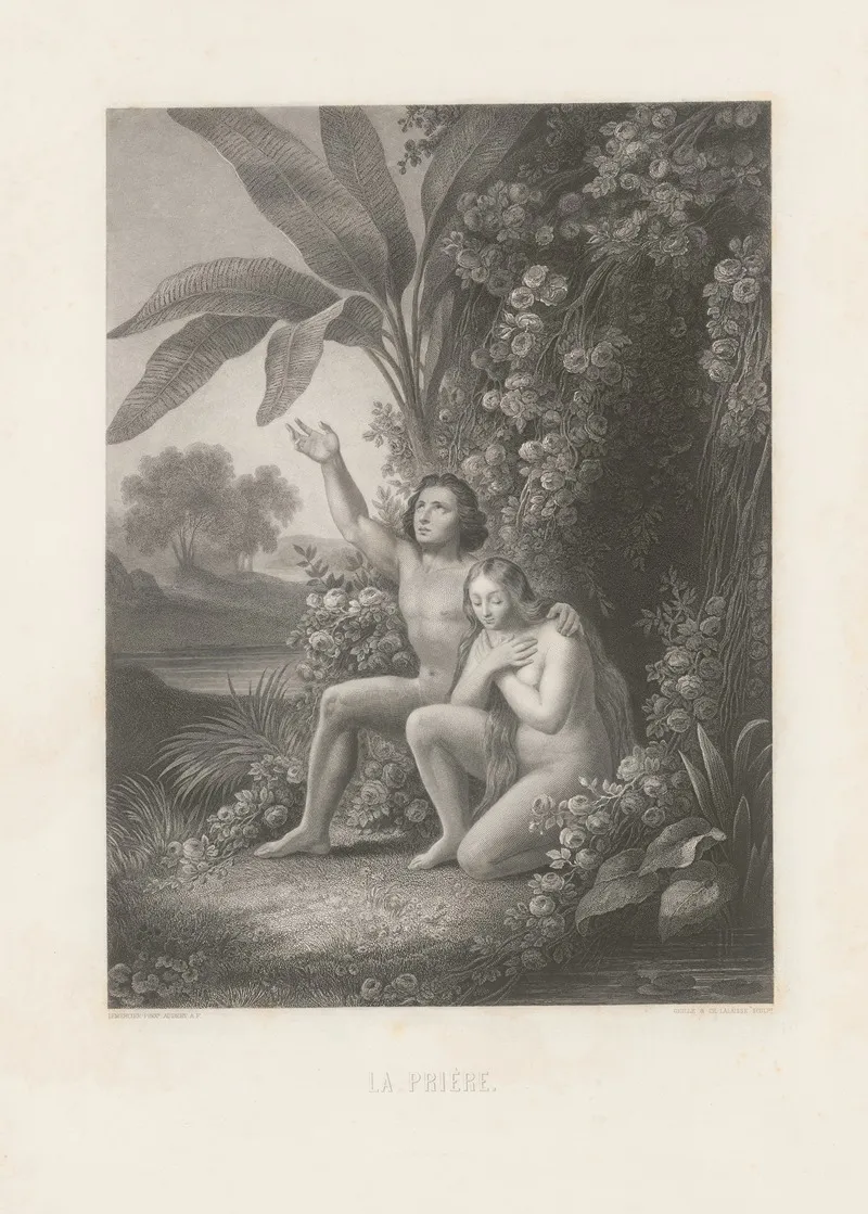 La Priere 6 Wall Art by Alphonse de Lamartine - High-Resolution Digital Print