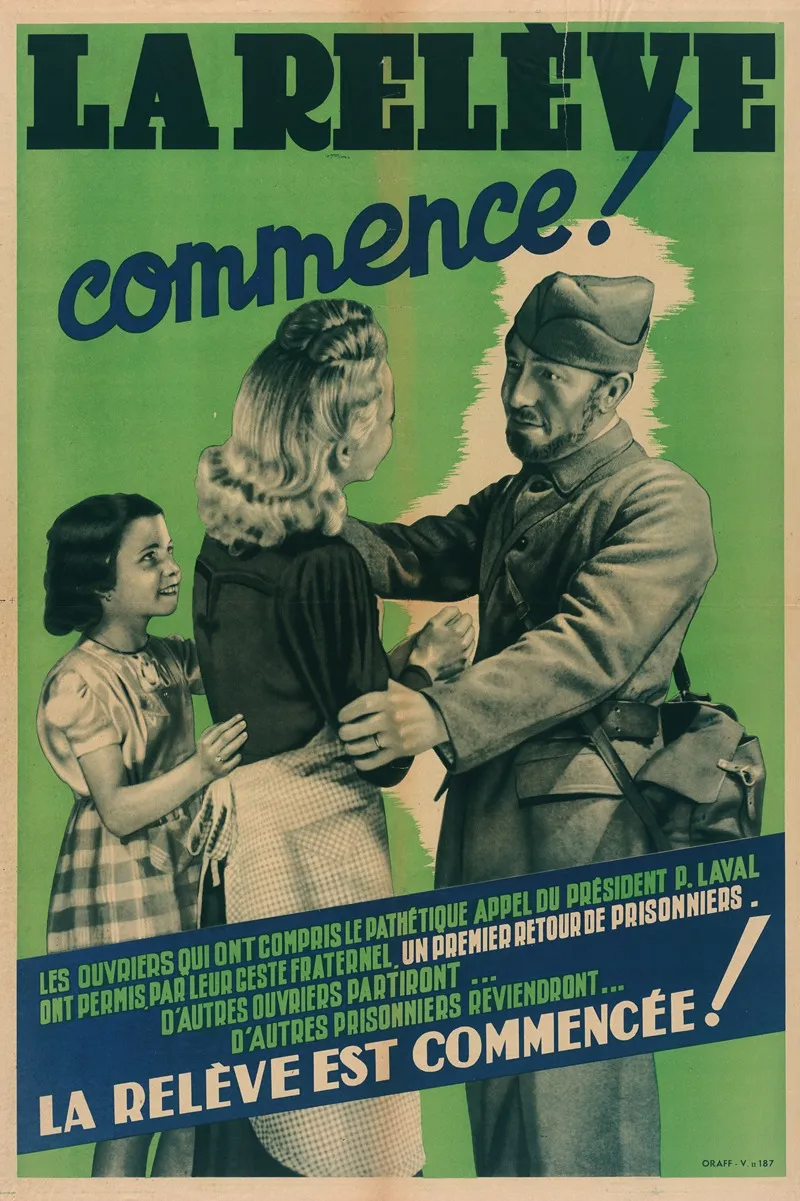 La Releve Commence Wall Art by Imprimeur Office de répartition de l’affichage - High-Resolution Digital Print