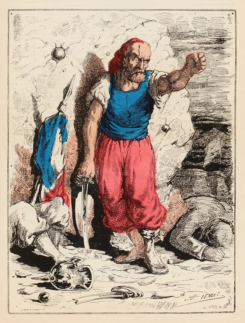 La Revanche Wall Art by Valentin Achille Lemot - High-Resolution Digital Print