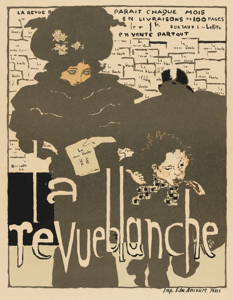 La Revue Blanche Wall Art by Pierre Bonnard - High-Resolution Digital Print