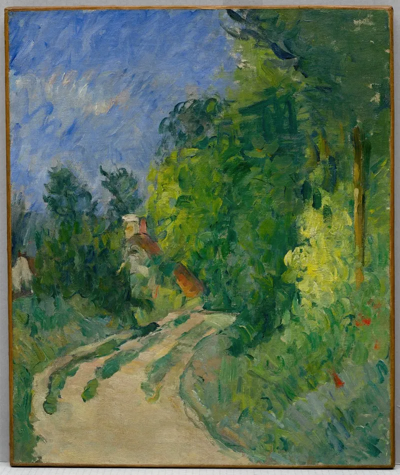 La Route Tournante En Sous Bois