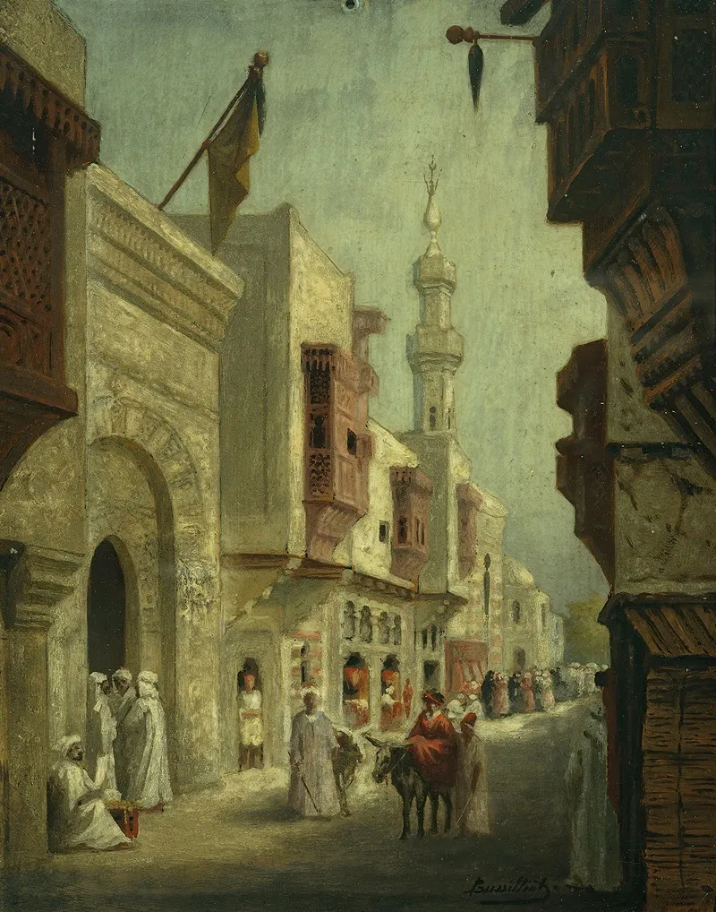 La Rue Du Caire A Lexposition De 1889