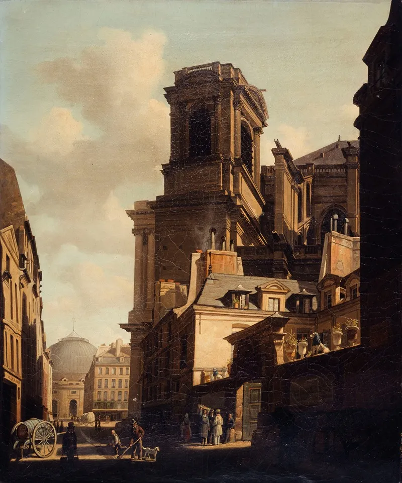 La Rue Du Jour Wall Art by Lambert Nollé - High-Resolution Digital Print