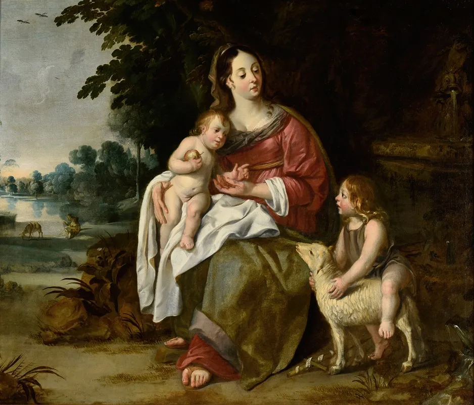 La Sainte Famille 4 Wall Art by Jean-François Clermont - High-Resolution Digital Print